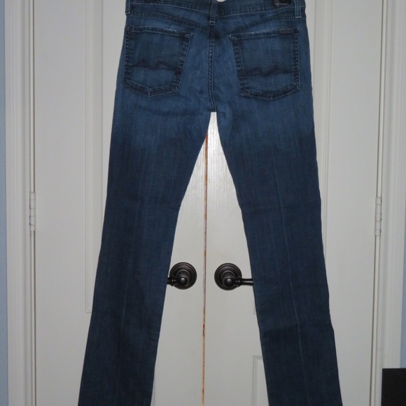 7 for All Mankind straight leg 33” inseam - Picture 6 of 7